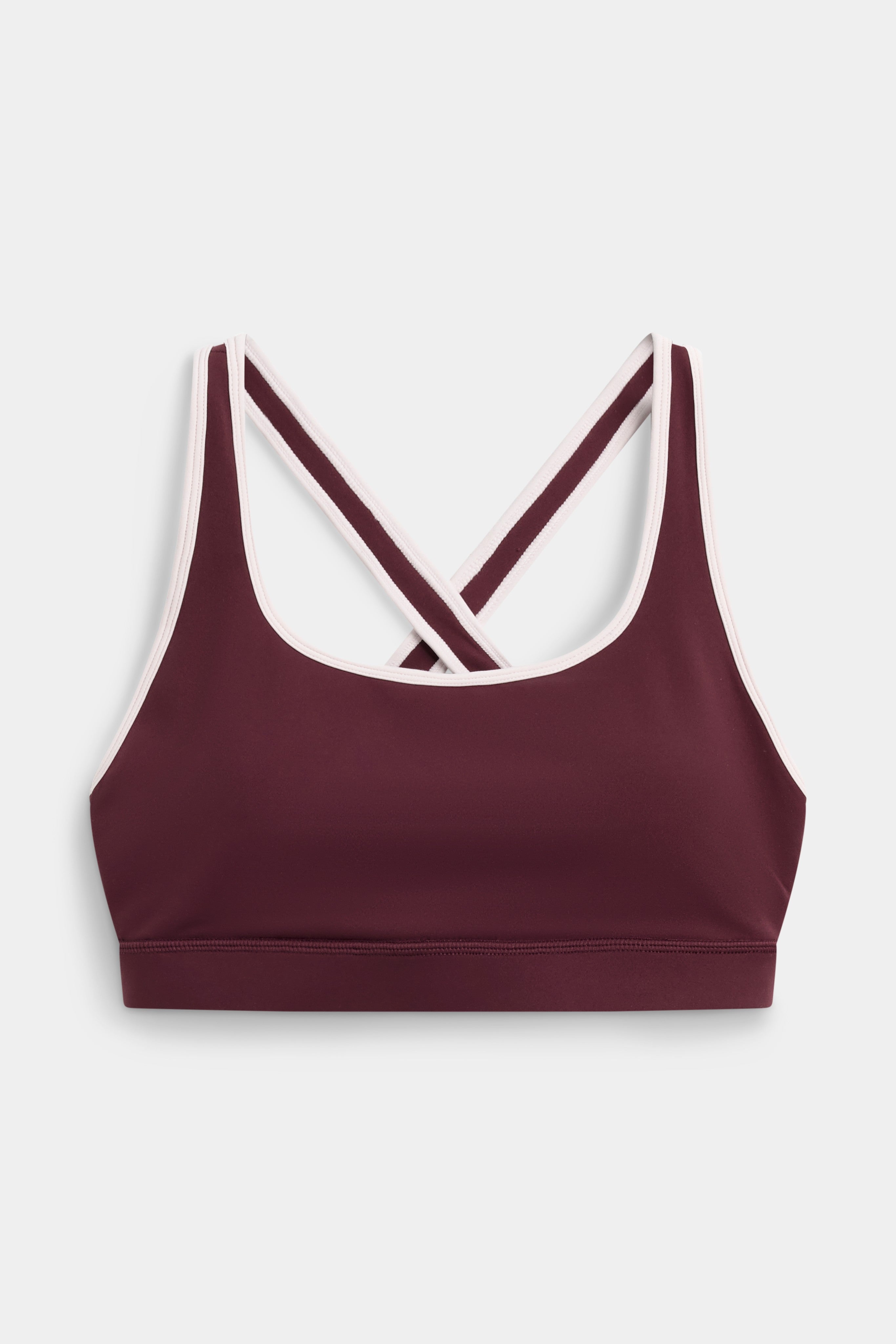 W. Cloudform® Crossback Sports Bra - Midnight Cherry